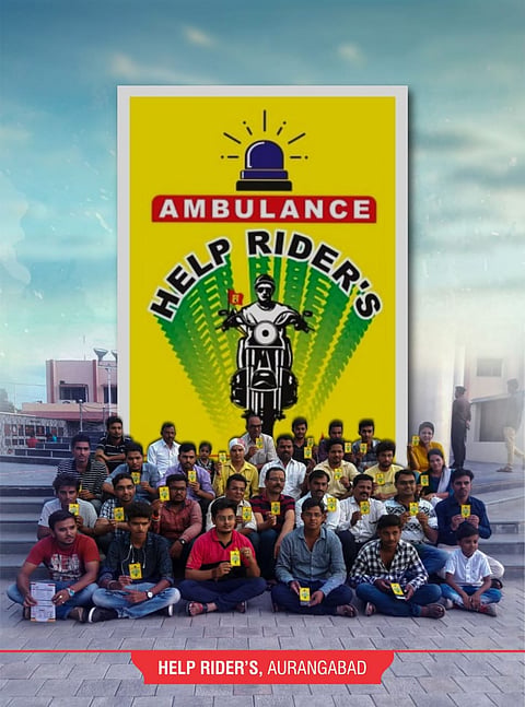 Help Rider Giving Lunch Box to Patient Aurangabad Corona News 