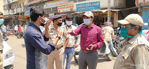 मनपाची धडक कारवाई...दाणाबाजारातील सहा दुकाने केले सिल ! 