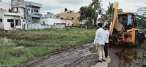 The corporators are looking for natural streams, nallas