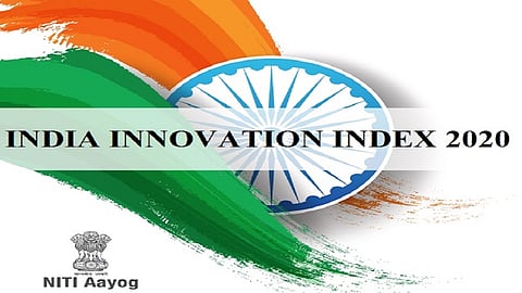 नीती आयोगाच्या 'इंडिया इनोव्हेशन इंडेक्स 2020 ' मध्ये महाराष्ट्राचं एक पाऊल पुढे