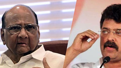 NCP Jitendra Awhad tweet for Sharad pawar Maharashtra politics marathi news 
