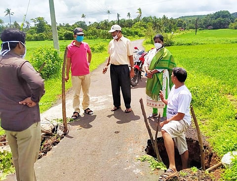 bad road Adari konkan sindhudurg