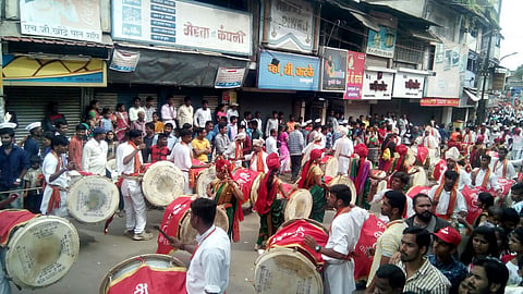 कोल्हापूरातील डॉल्बीमुक्त मिरवणूक महाराष्ट्रात इतिहास घडवेल : चंद्रकांत पाटील