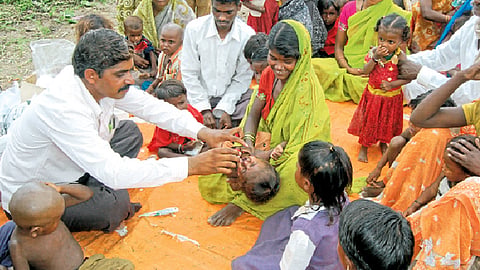 Malnourished-children