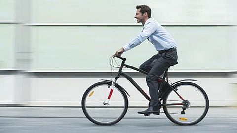 ZP officers are denied to come on cycle in office 