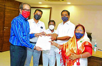 साक्री शहरातील पाणीप्रश्‍नी थेट मुख्यमंत्री ठाकरेंना साकडे !