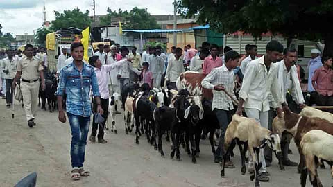 Application of Demand to district collectors for Dhangar Reservationby 
