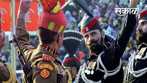 india pak border