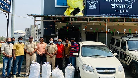 School teacher caught by police doing illegal drugs smuggling  