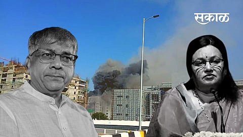 serum institute fire break prakash ambedkar bjp mla mukta tilak