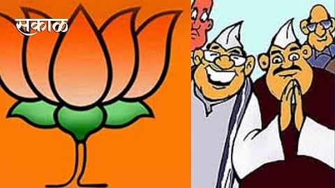 gram panchayat election Bjp vs shivsena result ratnagiri political  marathi news