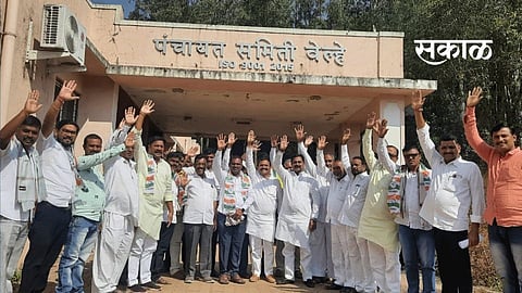 राजकीय आखाडा रंगला मात्र, शेवटी वेल्हे पंचायत समितीच्या उपसभापती अनंता दारवटकरच