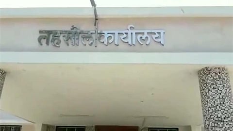 The pair of revenue employees is known in the taluka as Property Brokers 
