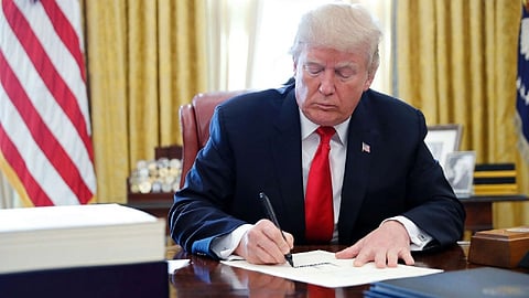 donald trump,  covid 19 relief bill , US, America