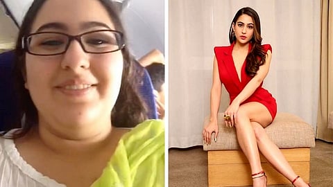 Sara Ali Khan shares throwback video see her weight loss transformation 
