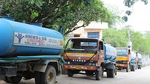 Water tanker 