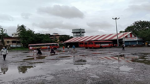 पनवेल बसपोर्टचा विकास वाऱ्यावर; अडीच वर्षात कंत्राटदाराने केले तुटपूंजे काम