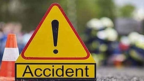 Two persons were killed and one seriously injured in a road accident on Deola-Nashik road  