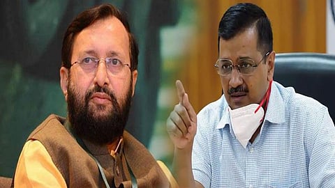 Delhi Chief Minister, Arvind Kejriwal,Union Environment Minister,Prakash Javadekar, air pollution  