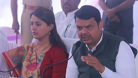 CM Devendra Fadnavis criticizes opposition party rally 