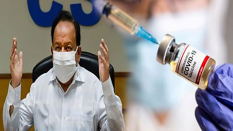  covid vaccination, health minister dr harsh vardhan, Corona, coronavirus