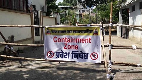 corona restricted area in pune