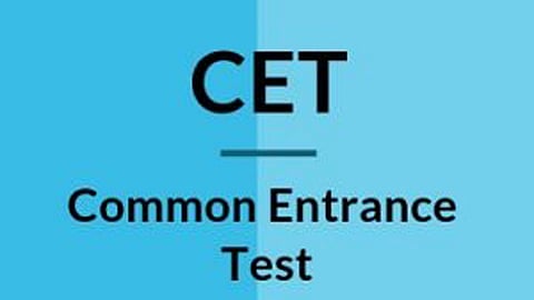 date declare of CET examination 