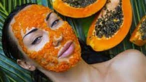 Make papaya ubtan at home to get glowing skin tips marathi news
