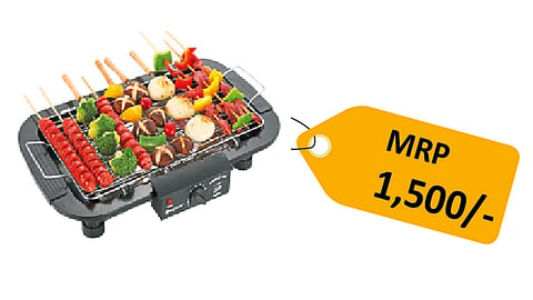 electric barbeque grill