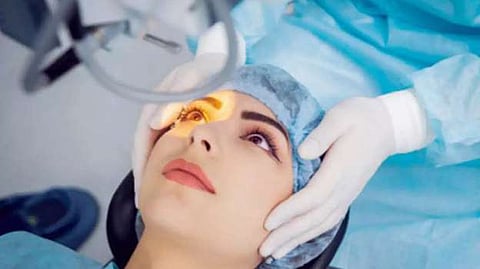 Advanced Radial Keratotomy Technology developed eye husband wife konkriya eye specialist health doctor  
