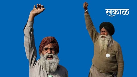 farmer protest.