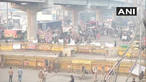 farmers protest