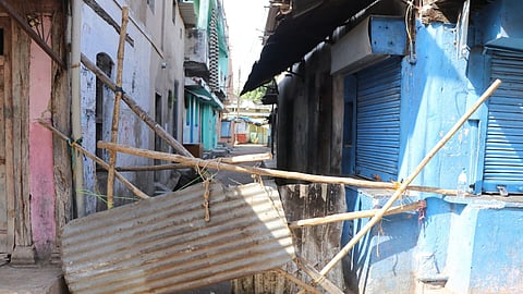 silence in Ganga Jamuna today because of lockdown