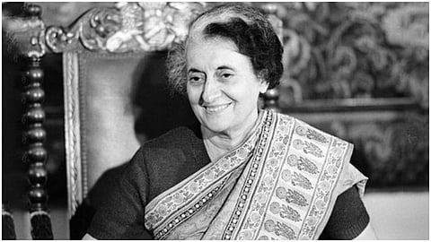 indira gandhi.