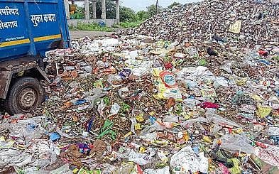 In Shevgaon, the tender for garbage collection was not issued