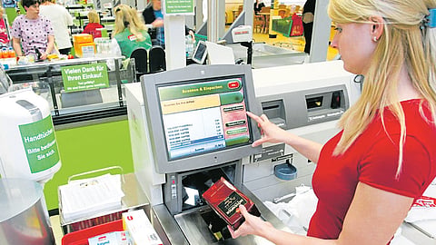 Self service kiosk in billing!