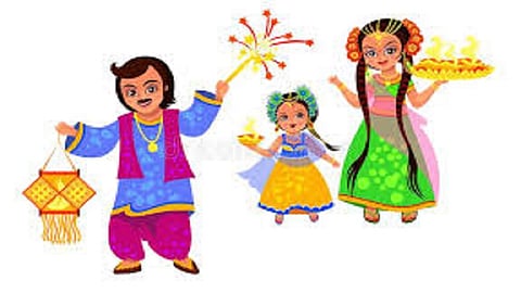 main day of Dipotsavi rush for shopping in the market