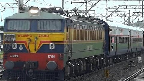 Koyna Express Six months later  the train left for Mumbai From Rajarshi Shahu Maharaj Terminals