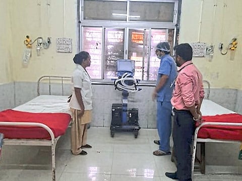 corona Doubt patient admit in medical