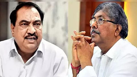 former minister eknath khadse will not join the ncp information form bjp state president chandrakant patil