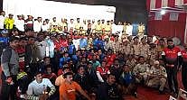 Bicycle rally for the state reserve for girls