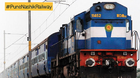 #PuneNashikRailway पुणे-नाशिक रेल्वे अवघ्या दोन तासांत ! 