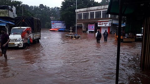 Kokan Rain Update Flood the Arjuna River