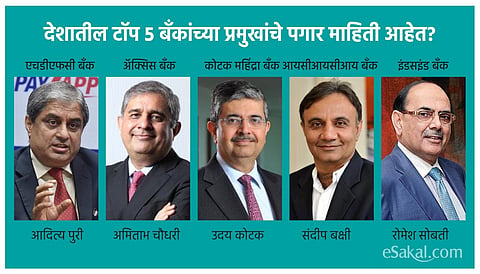 5 high salaried bankers from popular banks 