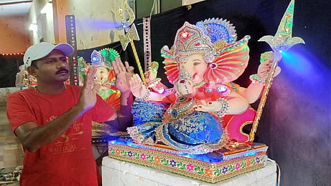sanitizer ganpati