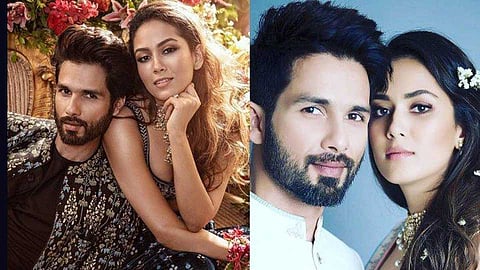 Shahid and wife Mira 