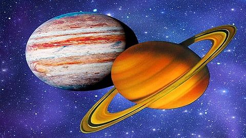 jova and saturn planet both are together after 800 year 21 december in kolhapur