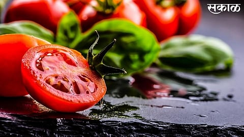 simple recipe of tomato launji home made simple steps in kolhapur