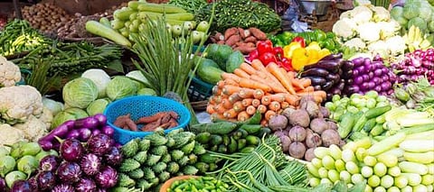 market yard vegetables