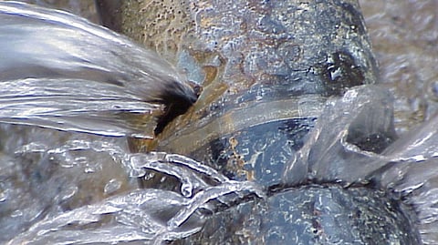 waterline leakage